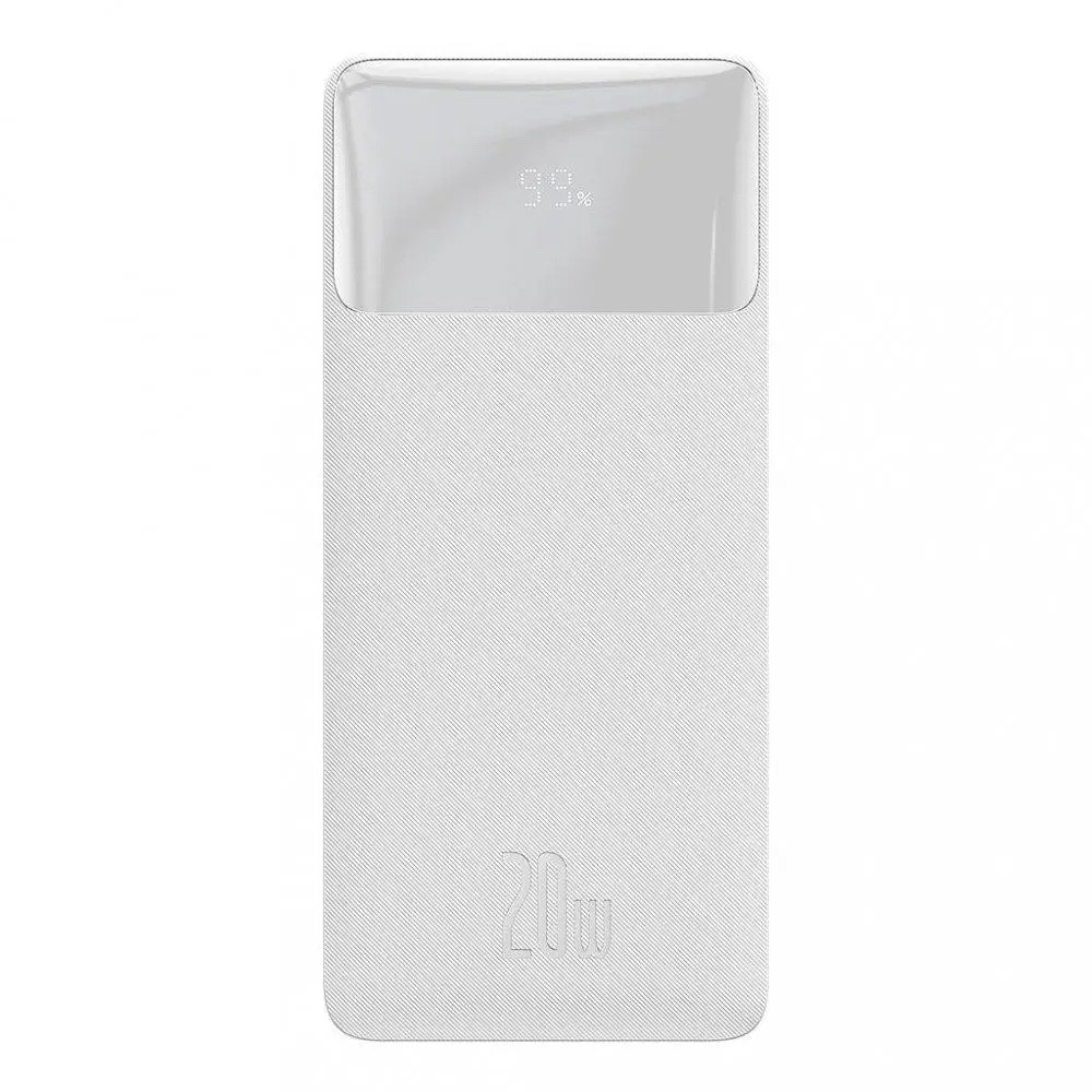 УМБ Power Bank Baseus Bipow 10000mAh 20W (PPDML-L01) білий, фото 1