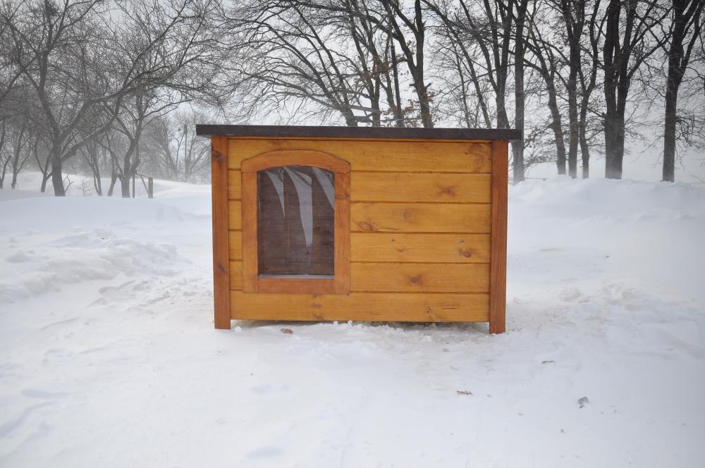 Будка для собаки Барбос L Преміум Утеплена, фото 1