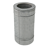 Труба-сендвіч ø120 мм 0,8 мм 50 см Нерж/Оц Версія-Люкс (10515), фото 2