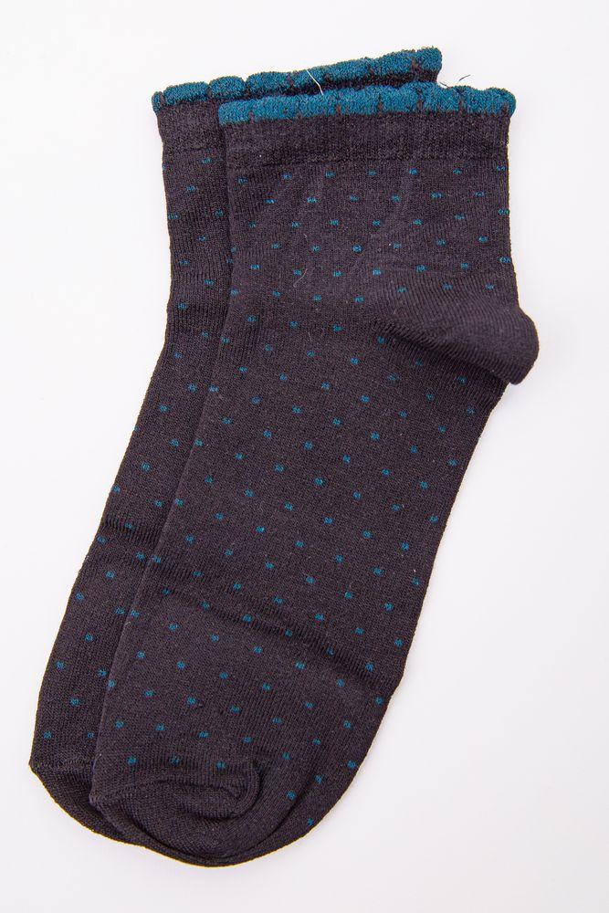 Жіночі шкарпетки середньої довжини чорного кольору 167R777