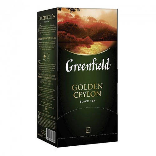 Купити Чай Грінфілд Greenfield Golden Ceylon 25ф/п, ціна 70 ₴ - Prom.ua ...