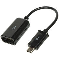 OTG USB 2.0 на Micro USB S-K07 black в коробке