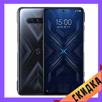Xiaomi Black Shark 4 8/128GB Global Black Гарантія 1 рік (*CPA -3% Знижка)_K, фото 1