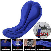 Вело костюм для чоловіків KIDITO KM-CT-09202 Blue 2XL кофта з довгим рукавом штани шт., фото 6