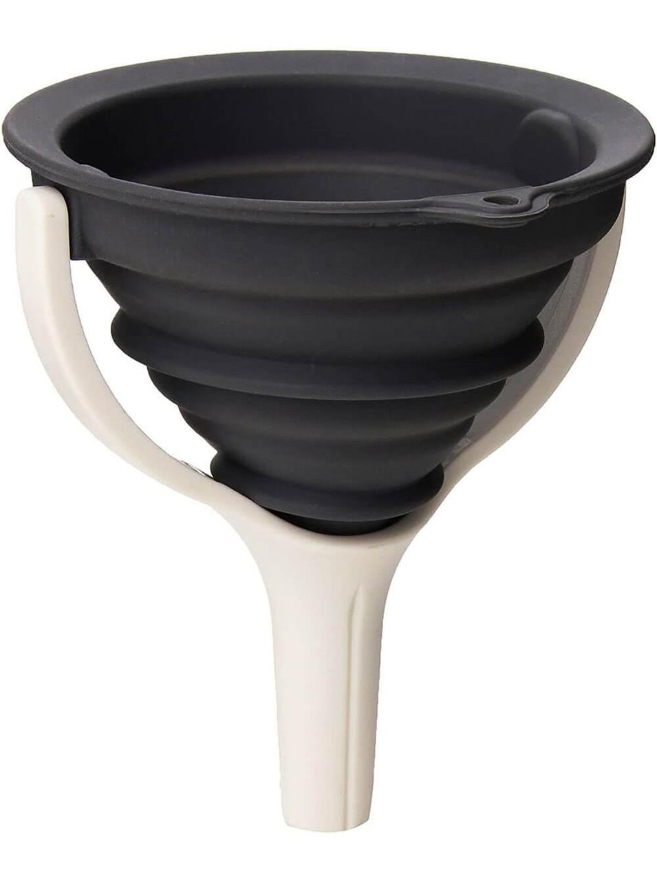 Лійка складана силіконова Dexas Collapsible POP Funnel Grey 6,5 см сірий (GCF2-432)