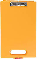 Папка-кейс с ручкой Dexas Clipcase-1 А4 c клипсой 40x25,5 оранжевый 1717-804 (1717-J2LE)
