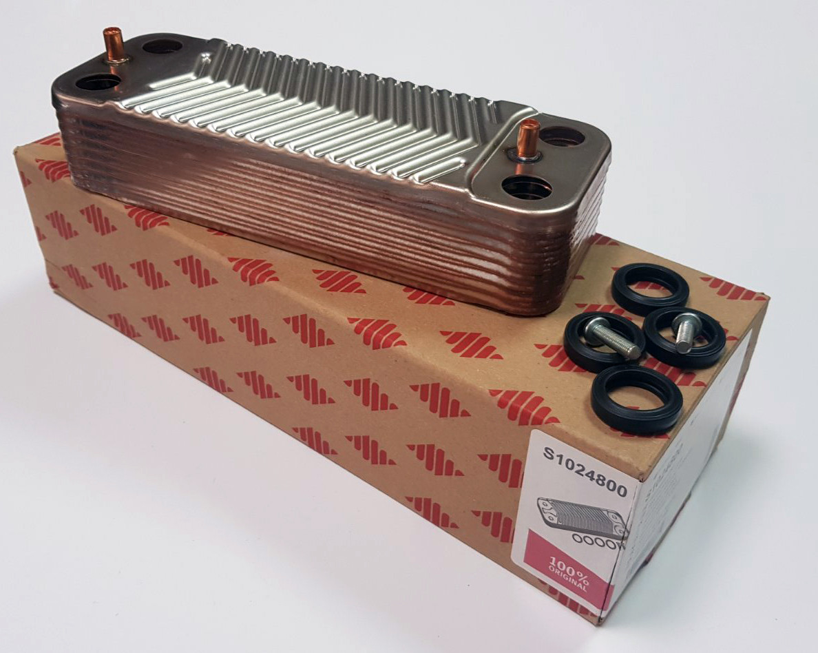 Вторинний теплообмінник до газового котла Saunier Duval S1024800, фото 1