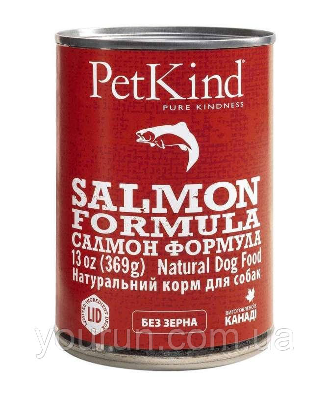 PetKind SALMON FORMULA-вологий корм для собак і цуценят усіх порід (лосось/Сельдь)369гр