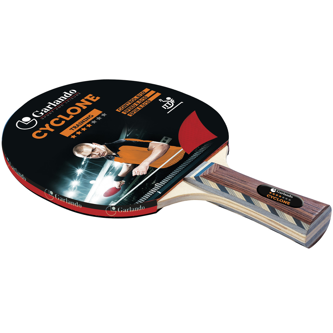 Ракетка для настольного тенниса Garlando Cyclone 4 Stars (2C4-116) (929519) (929519)