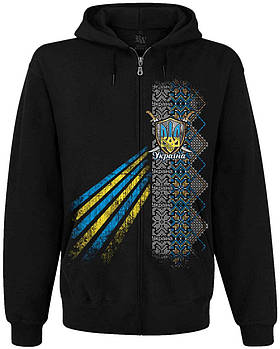 Худі Тризуб (Візерунок) на блискавці, Розмір L