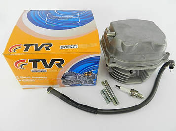 Головка циліндра в складі 4т GY6 150с з розподілом і кришкою клапанів TVR