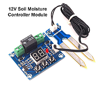Датчик влажности почвы, реле полива, модуль XH-M214