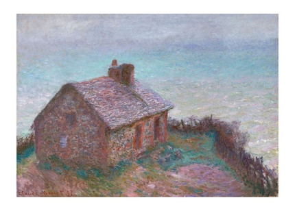 Открытка Claude Monet - The Customs House at Varengeville, 1897