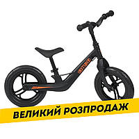 Детский беговел 12 дюймов (сталь, колеса EVA) PROFI KIDS LMG1249-5 Черный