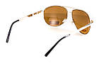 Окуляри захисні Global Vision Aviator-4 (drive mirror), коричневі лінзи, фото 8
