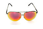 Окуляри захисні Global Vision Aviator-4 (G-Tech™ red), червоні дзеркальні лінзи, фото 7