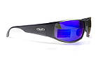 Окуляри захисні Global Vision BAD-ASS-1 GunMetal (G-Tech™ blue) дзеркальні сині в темній металевій оправі, фото 7