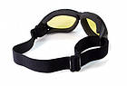 Окуляри захисні Global Vision Eliminator Photochromic (yellow), жовті фотохромні, фото 5
