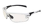 Окуляри фотохромні (захисні) Global Vision Hercules-7 White Photochromic (clear), фотохромні прозорі в білій оправі, фото 3