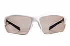 Окуляри фотохромні (захисні) Global Vision Hercules-7 White Photochromic (clear), фотохромні прозорі в білій оправі, фото 4