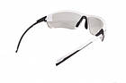 Окуляри фотохромні (захисні) Global Vision Hercules-7 White Photochromic (clear), фотохромні прозорі в білій оправі, фото 6