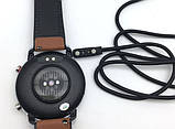 USB кабель Smart Watch L8 L9 L5 L11 iwo26 (2 pin/4 mm) 1A 60см чорний, фото 5