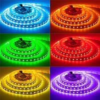 Світлодіодна стрічка RGB 12 V AVT smd5050 96 LED/м IP20