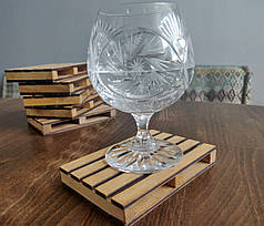 Дерев'яна підставка під чашку ПАЛЕТА 12х8 см