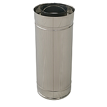 Труба-сендвіч ø110 мм 0,5 мм 1 метр Нерж/Нерж Версія-Люкс (10862), фото 2