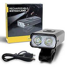 Велофонар BK-04Pro-2T6, ALUMINUM, Waterproof, фото 4