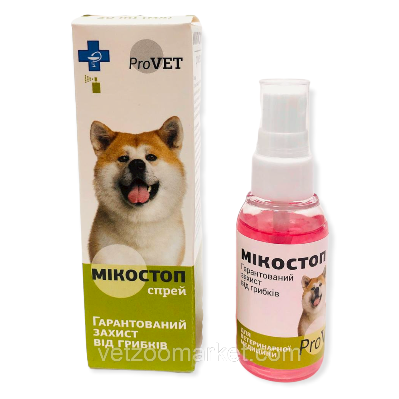 Спрей протигрибковий Мікостоп ProVET для кішок і собак 30мл (ID ...