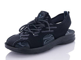 Сандалі чоловічі Paliament тестильні чорні