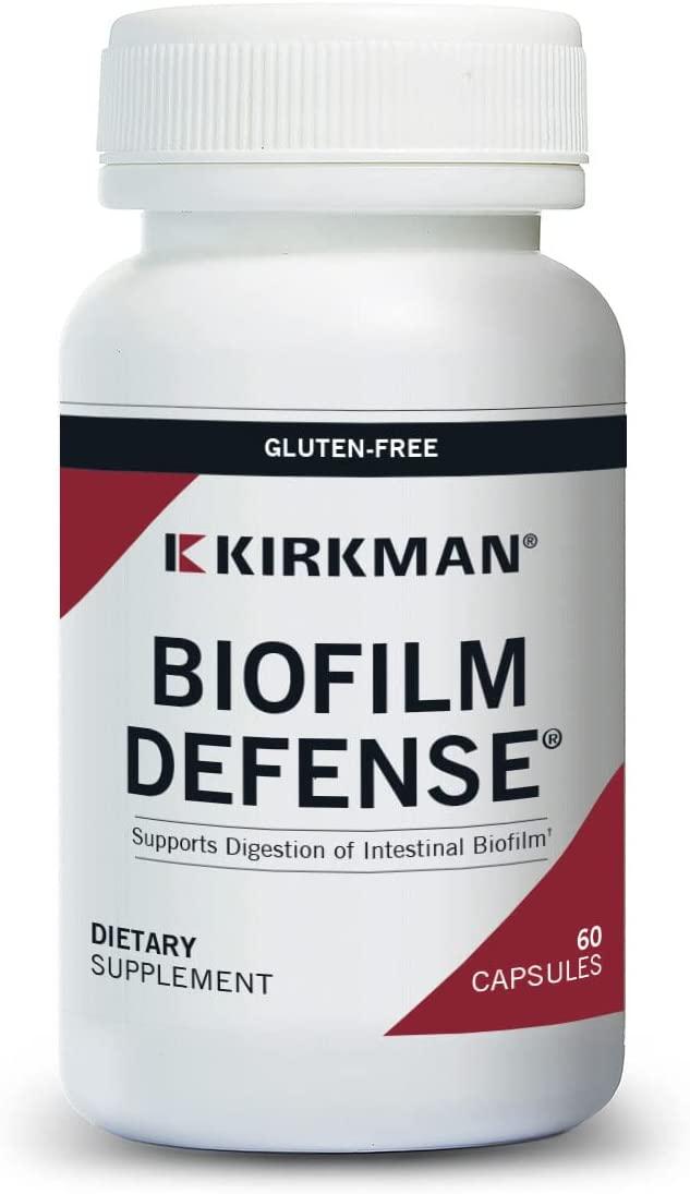 Kirkman Labs Biofilm Defense / Біофільм ферменти для розчинення біоплівок 60 капсул