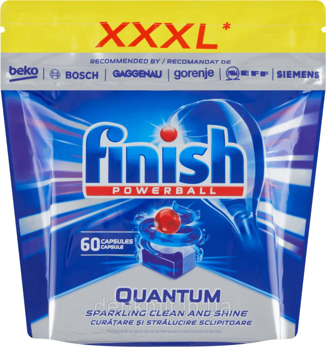 Таблетки Finish quantum 60 для мытья посуды в пос, цена 400 грн — Prom ...
