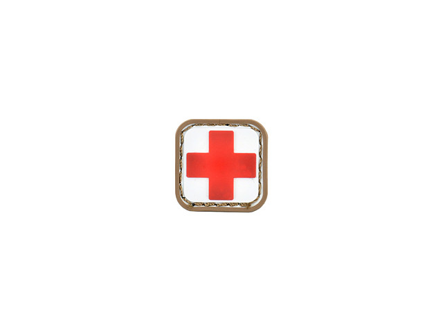 Нашивка MEDIC SQUARE PVC 3, EM
