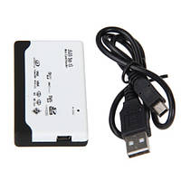 USB Mini/MicroSD SD MMC xD M2 MS Duo CF кардридер 2000-03367