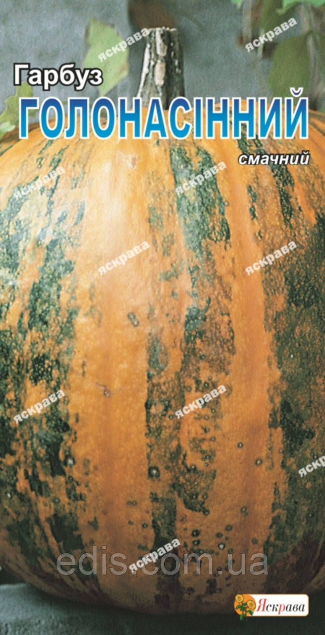 Гарбуз Голонасінний 2 г, насіння Яскрава