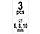 Набір обмежувачів свердління глибини, для свердл 6, 8, 10мм. Yato YT-44100, фото 3