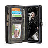Чохол-гаманець CaseMe Retro Leather для Samsung Galaxy S22 Plus 5G, Black, фото 3