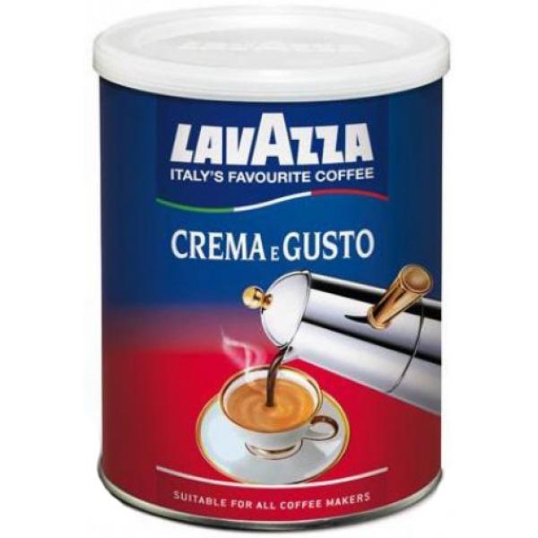 Кава Lavazza Ж/Б Crema e Gusto 250г мелена/12шт, фото 1