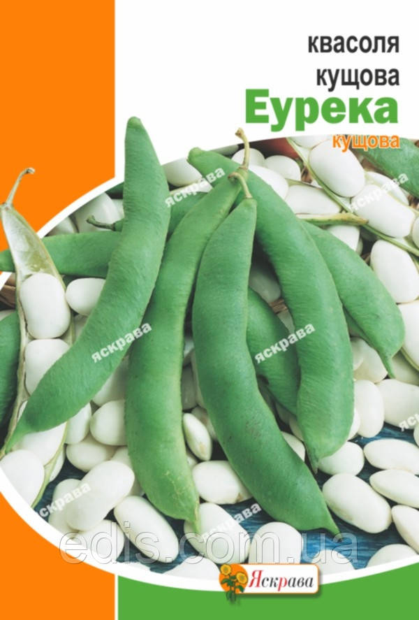 Квасоля Еурека 30 г (кущова), насіння Яскрава