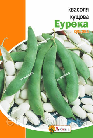 Квасоля Еурека 30 г (кущова), насіння Яскрава, фото 1