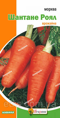 Морква Шантане Роял 3 г, насіння Яскрава, фото 1