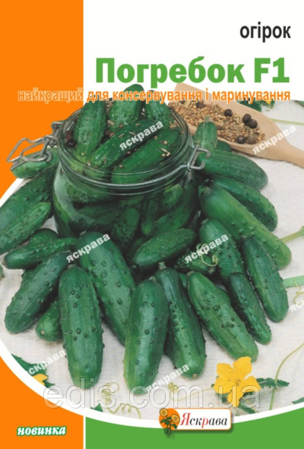 Огірок Погребок  F1 5 г, насіння Яскрава