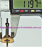 Шток водяний М12-різьба 16 мм-гайка 2/42 мм-діаметр/довжина осі (ф.у, Китай) колонок 10-12 літрів, к.з. 0641/3, фото 4