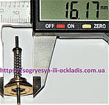 Шток водяний М12-різьба 16 мм-гайка 2/42 мм-діаметр/довжина осі (ф.у, Китай) колонок 10-12 літрів, к.з. 0641/3, фото 6