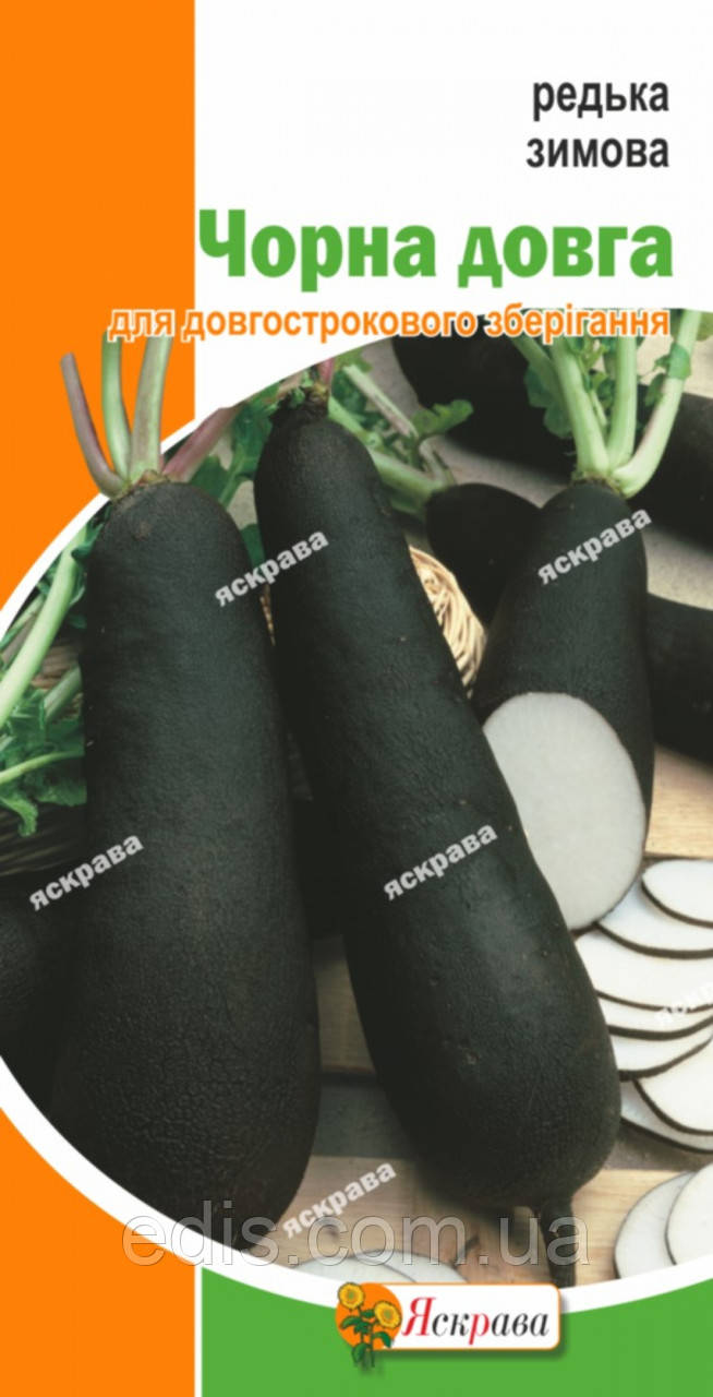 Редька Чорна довга (зимова) 2 г