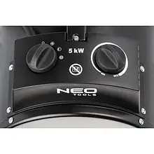 Обігрівач Neo Tools 90-069 Black регулювання