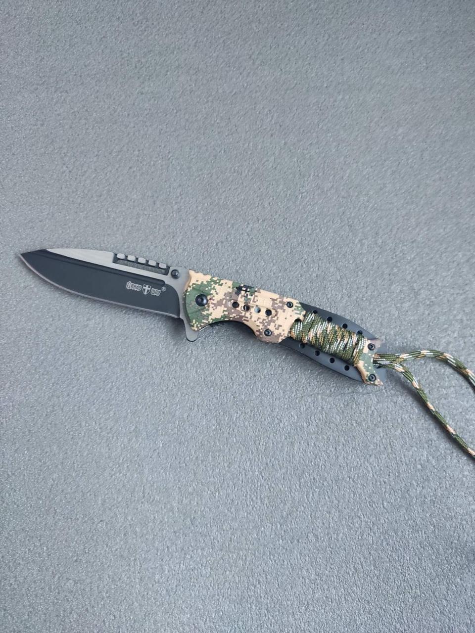 Складаний ніж армійський камуфляж 25444, фото 1