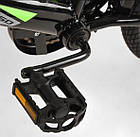 Двоколісний велосипед Corso MAXIS-18199 діаметр коліс 8", обладнаний страхувальними колесами, ручне гальмо, фото 6